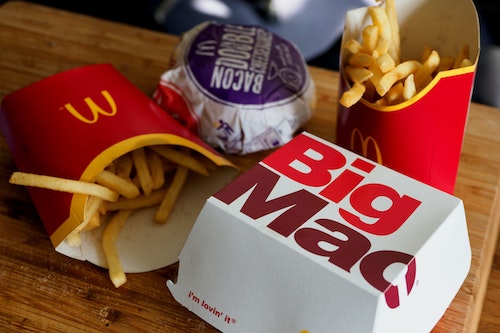 Big Mac menu