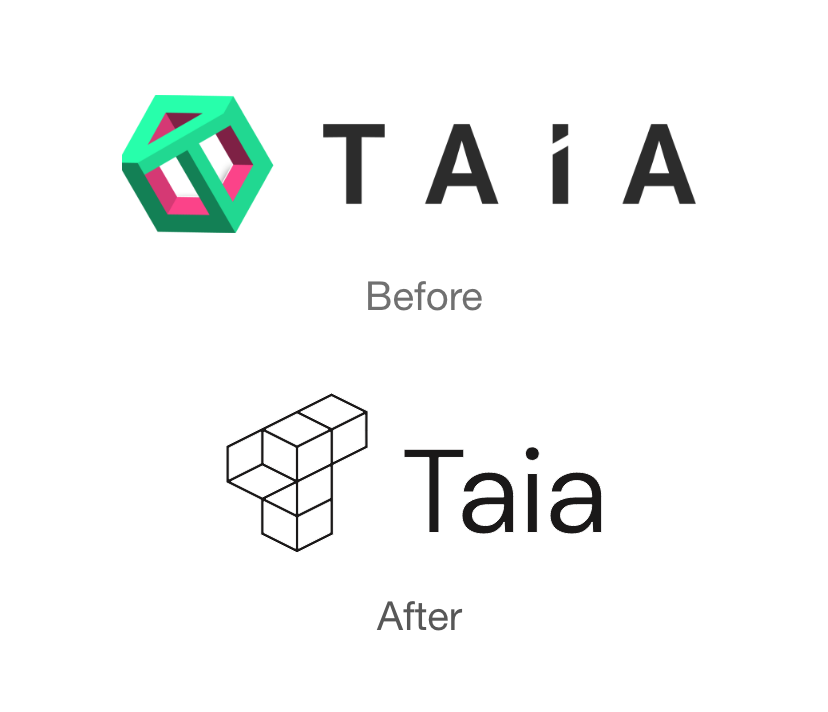 Rebranding of Taia's logo