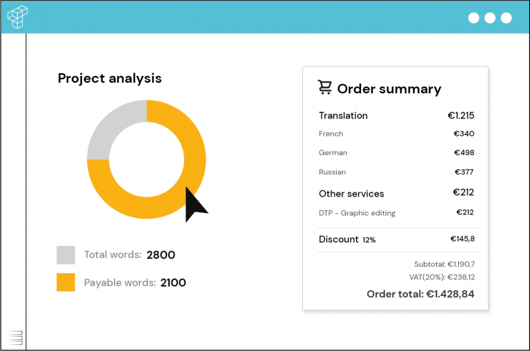 Monitor projects in the Taia app