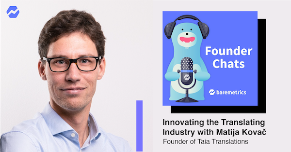 This is a podcast about Innovating the Translation Industry with Matija Kovač