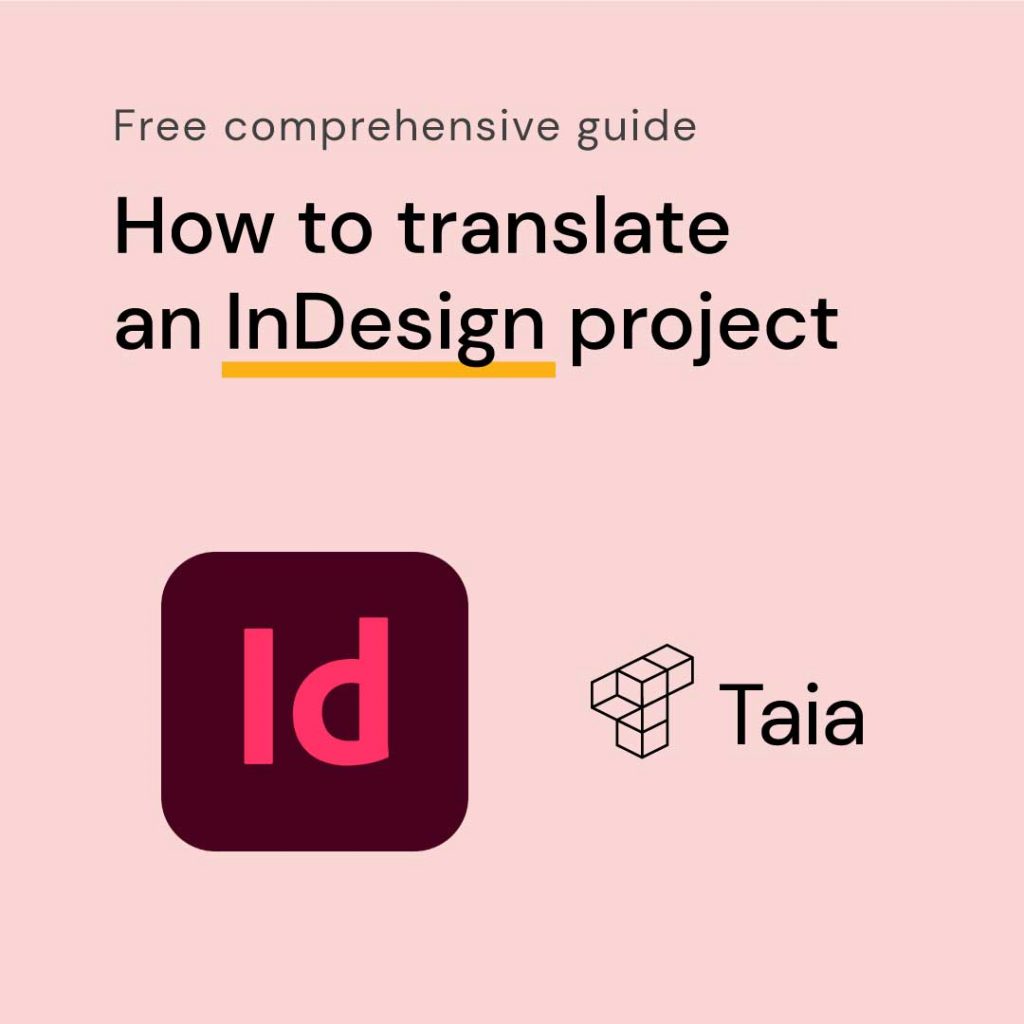 How to translate or localize your Indesign Project