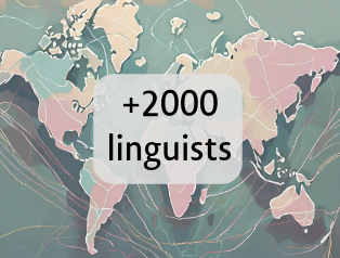 Taia's global network of translators