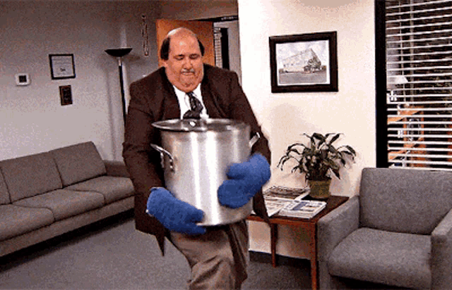 kevin malone spilling the beans