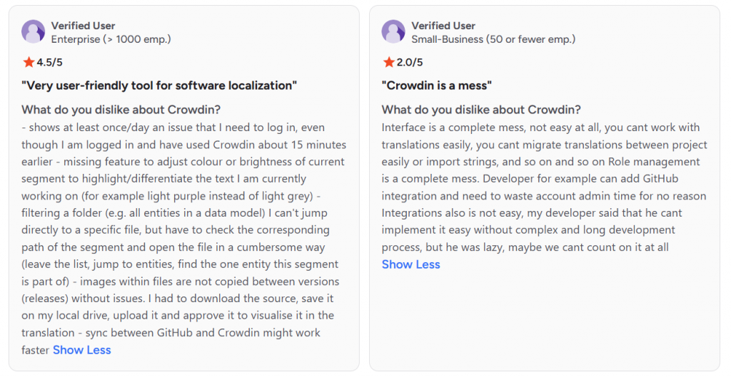 crowdin g2 reviews