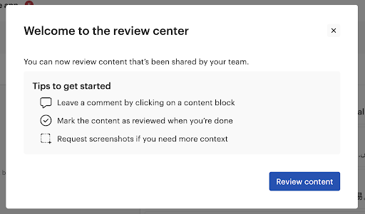 lokalise review center