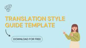 translation style guide template