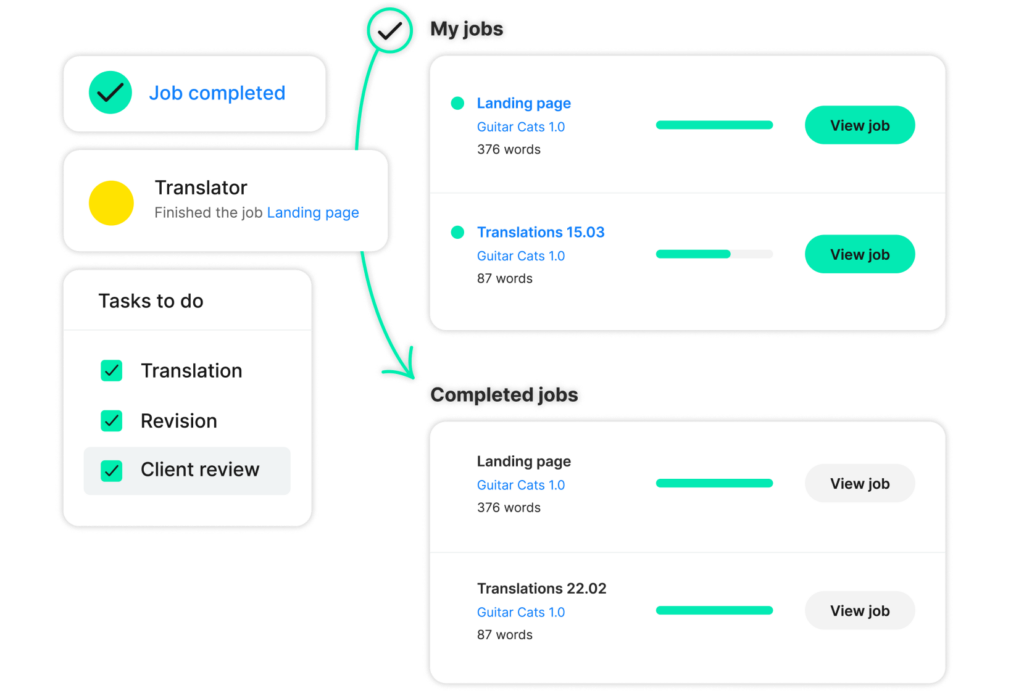 Workflow automation UI