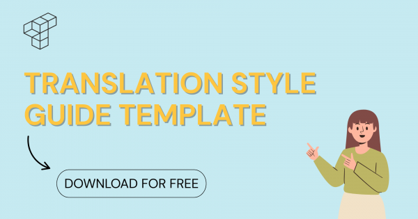 translation style guide template